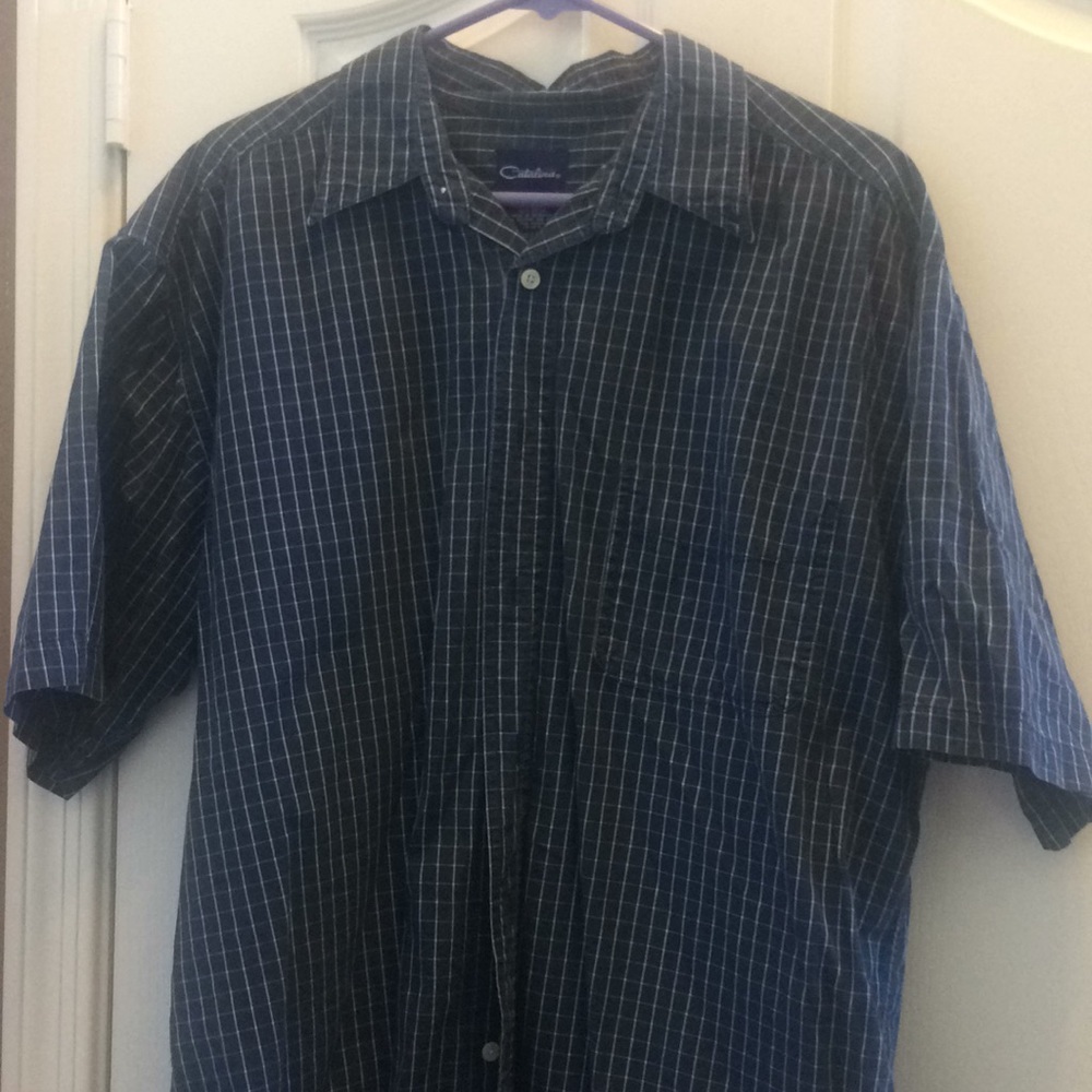 FINAL MARKDOWN Men’s Catalina short sleeved sport shirt large